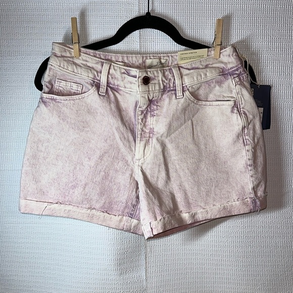 NWT UNIVERSAL THREAD Faded Midi Jean Womens Shorts Size 4 - Picture 1 of 5